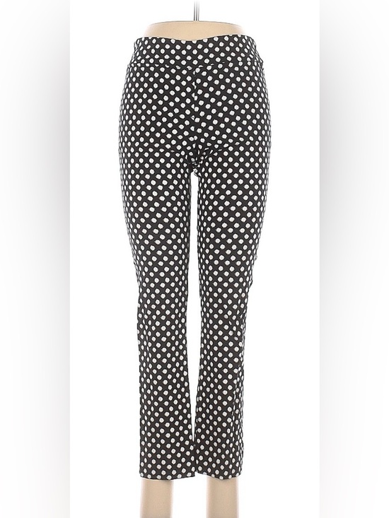 Erica Taylor Pants - Erica Taylor Black and White Polka Dot Casual Pants. Size Medium